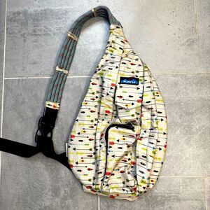 KAVU Original Rope Sling Bag Polyester Crossbody Backpack.